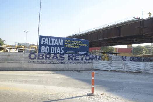 Contagem regressiva para a entrega do Viaduto da Praça dos Bombeiros