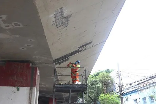 Prefeitura de SP finaliza recuperação estrutural do viaduto Bresser