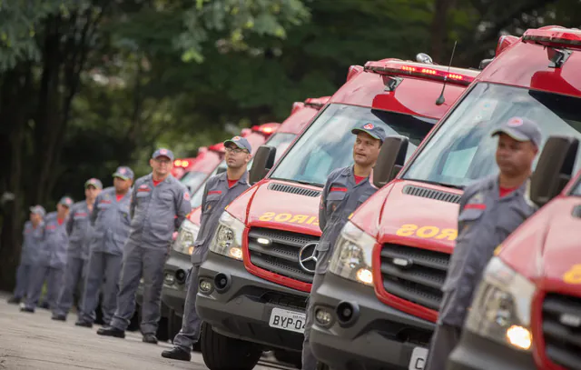 Governo de SP reforça frota do Corpo de Bombeiros com 18 novas viaturas