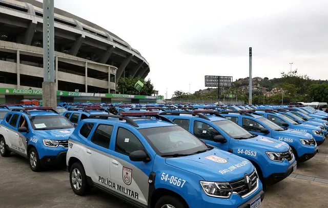 Polícia Militar do Rio recebe 114 viaturas semiblindadas