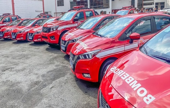 Prefeitura de São Paulo entrega 32 viaturas para o Corpo de Bombeiros da Polícia Militar