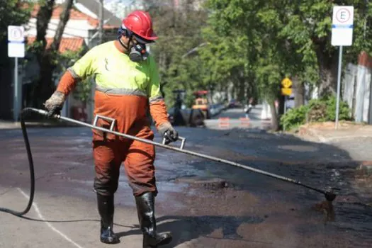 Vila Alpina, em Santo André, recebe obras do programa Rua Nova