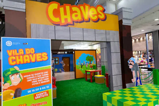 Inédito no Brasil, “Vila do Chaves” chega ao Bourbon Shopping São Paulo