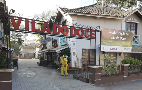 Covid-19: Ribeirão Pires intensifica limpeza desinfetante com novos equipamentos