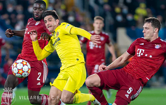 Villarreal surpreende Bayern na Champions e vai jogar por um empate em Munique