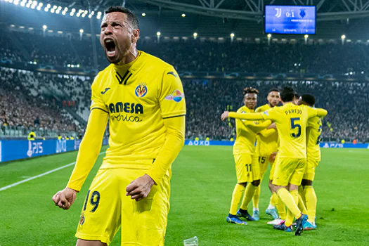 Villarreal supera Juventus por 3 a 0 na Liga dos Campeões