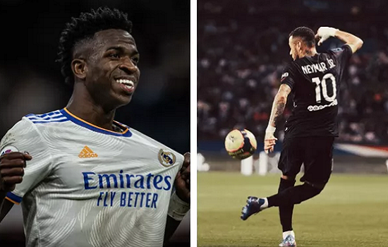 Real aposta na tradição e na dupla Benzema/Vinícius Jr para eliminar o PSG