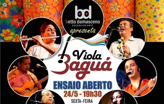 Golden Square Shopping recebe o grupo musical Viola Baguá