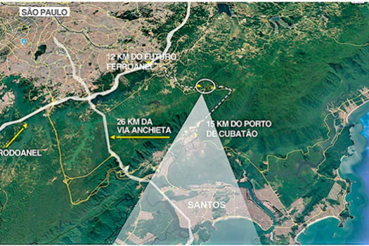 Projeto prevê a implantação de centro logístico em Santo André