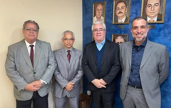 Ouvidoria de Santo André recebe visita do Procurador de Justiça e Ouvidor do MP de SP