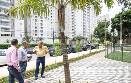 Auricchio realiza visita técnica à nova Praça da Família