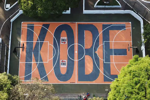 Prefeitura e On Fire homenageiam Kobe Bryant em Diadema