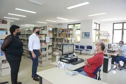 Em São Bernardo, Biblioteca Malba Tahan passa por reorganização para receber o CAV