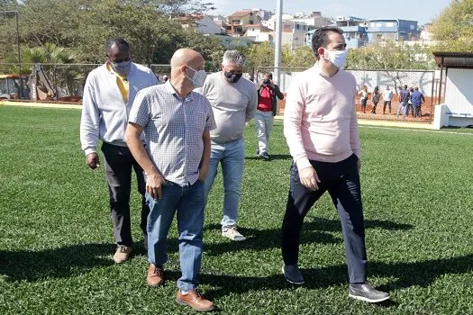 Santo André acelera obras da Escola Parque Aclimação