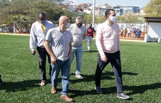 Santo André acelera obras da Escola Parque Aclimação