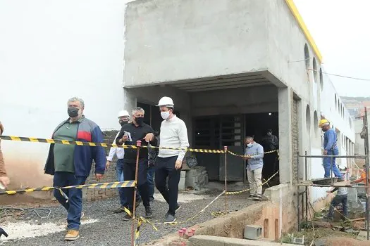 Obras da creche Mirante I, em Santo André, estão 72% concluídas