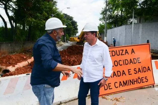 Ligação da Marginal Ribeirão dos Couros com Avenida Piraporinha entra na reta final