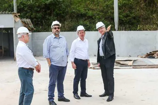 São Bernardo conclui mais uma etapa de obras da nova UPA do Jardim Silvina