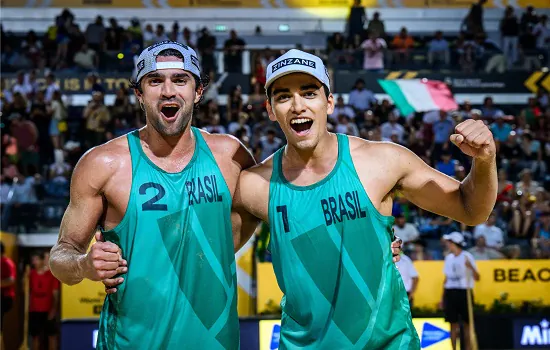 Três duplas brasileiras chegam às semifinais do Campeonato Mundial de vôlei de praia