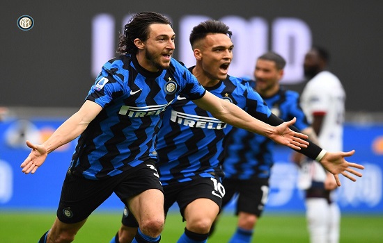 Inter de Milão vence Cagliari e mantém 11 pontos de vantagem para o Milan