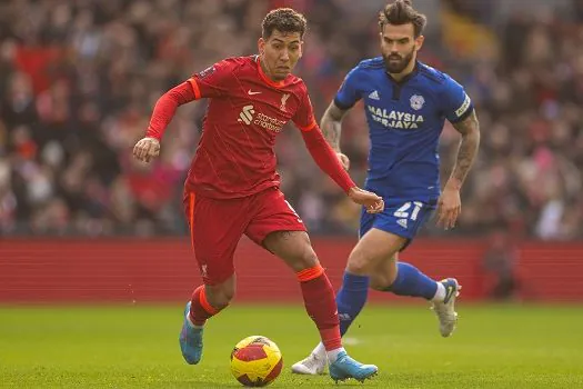 Liverpool faz três no segundo tempo, vence Cardiff e avança na Copa da Inglaterra