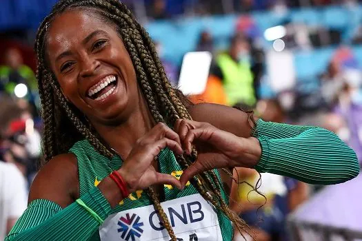 Vitória Rosa bate recorde sul-americano indoor da prova dos 60 metros