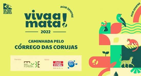 Fundação SOS Mata Atlântica realiza caminhada no Córrego das Corujas com apoio da Ypê