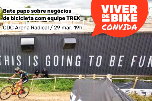 Trek Bikes inspira alunos durante aula aberta no Viver de Bike Convida