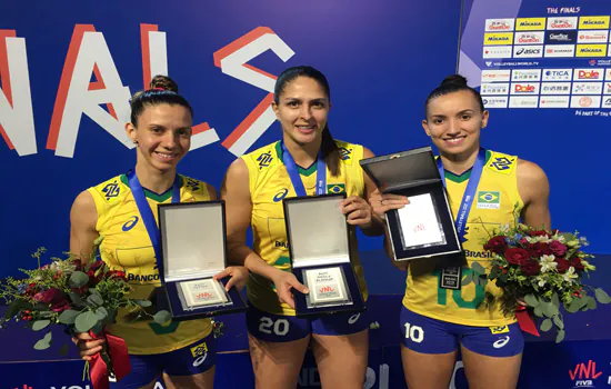 Vôlei feminino: Brasil fica com a medalha de prata