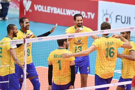 COPA DO MUNDO: Brasil vence a Rússia por 3 sets a 0