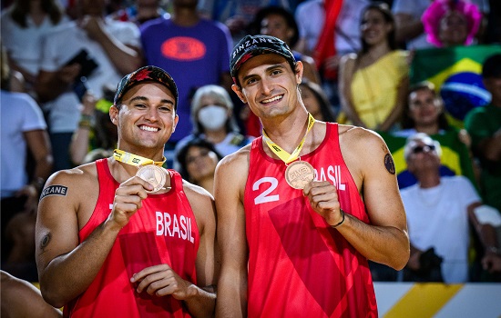 André e George desembarcam na sexta etapa do Circuito Brasileiro com medalhas