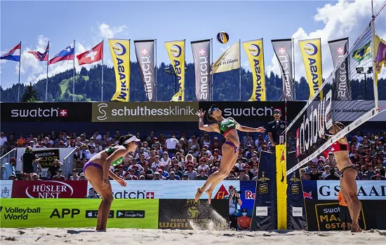 CIRCUITO MUNDIAL: Ana Patrícia/Rebeca e Ágatha/Duda avançam para a semifinal em Gstaad