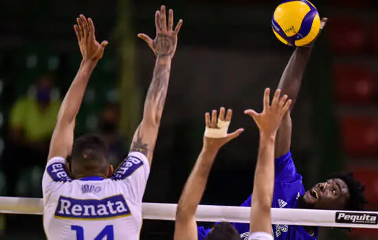 Superliga Banco do Brasil 20/21: EMS Taubaté Funvic vence o Minas Tênis Clube em casa