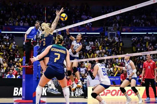 Vôlei: Brasil encerra 1ª fase da Liga das Nações feminina com vitória