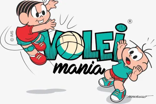 Projeto Vôlei Mania e Instituto Maurício de Souza fazem ação de Páscoa