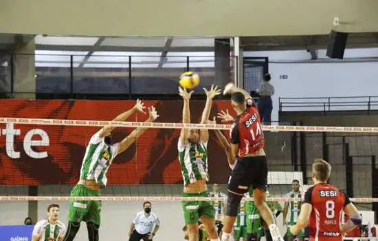 Superliga 21/22: Montes Claros América Vôlei e Sesi-SP fazem duelo de bloqueadores