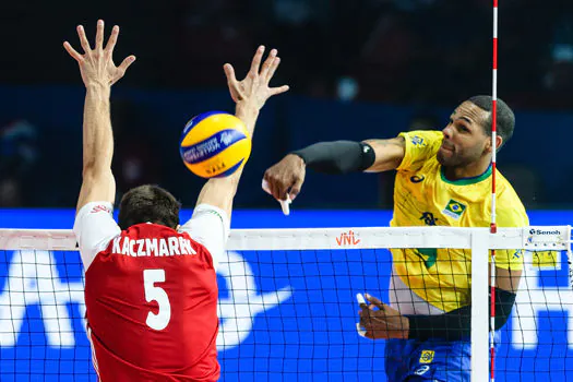 Vôlei masculino: Brasil se mantém entre as quatro forças do mundo