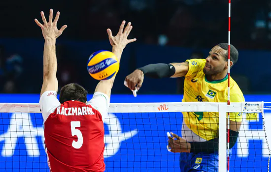 Vôlei masculino: Brasil se mantém entre as quatro forças do mundo