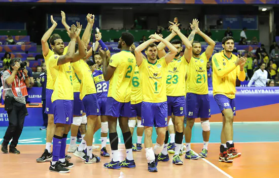 Vôlei masculino: Brasil estreia na Fase Final nesta quarta-feira