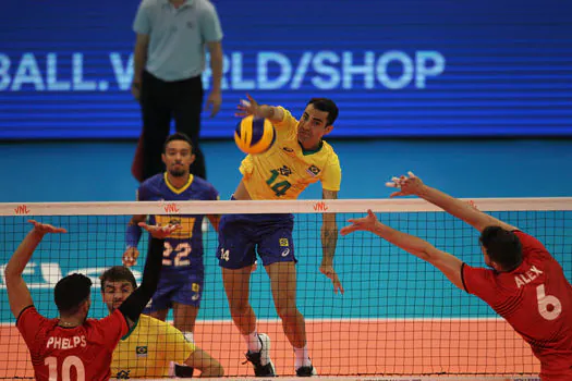 Vôlei: Brasil encerra terceira etapa com vitória sobre Portugal