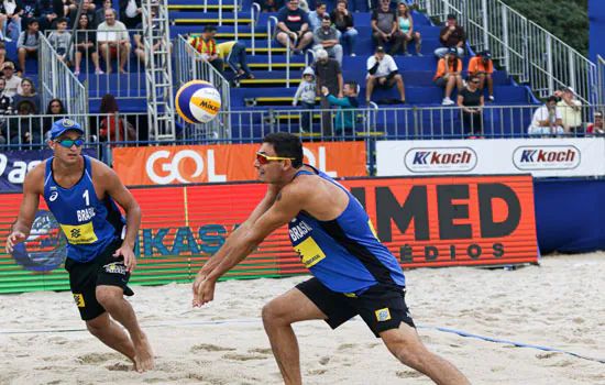 Vôlei de praia: Brasil se despede do torneio masculino em Itapema