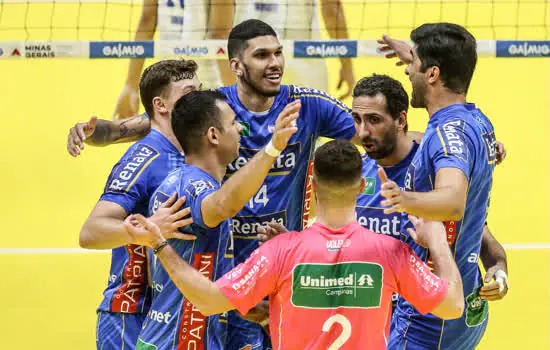 Superliga Banco Do Brasil: Vôlei Renata recebe líder Sada Cruzeiro neste sábado