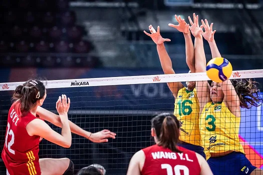 Vôlei: Julia Kudiess festeja boa fase e vê Brasil forte na Liga das Nações