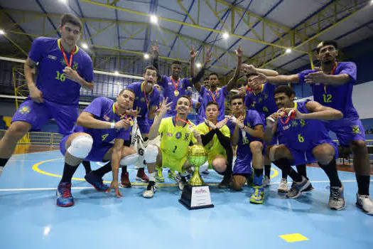 Vôlei de Santo André é campeão paulista sub-21