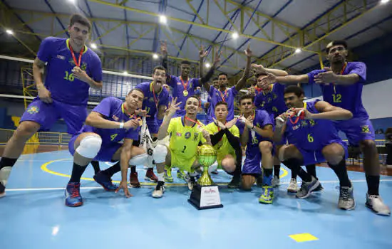 Vôlei de Santo André é campeão paulista sub-21