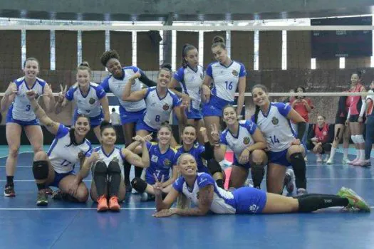 Vôlei feminino de São Caetano se prepara para a estreia no Campeonato Paulista 2023