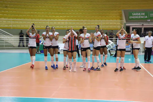 Superliga Banco do Brasil 19/20: Diante da torcida, São Paulo/Barueri vence Valinhos