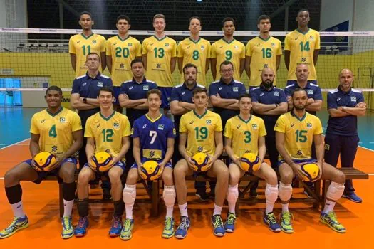 Seleção Masculina Sub-19 de Vôlei viaja para a Bulgária para aclimatação antes do Mundial