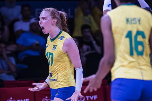 Brasil derrota Japão e está na semifinal da Liga das Nações feminina de vôlei