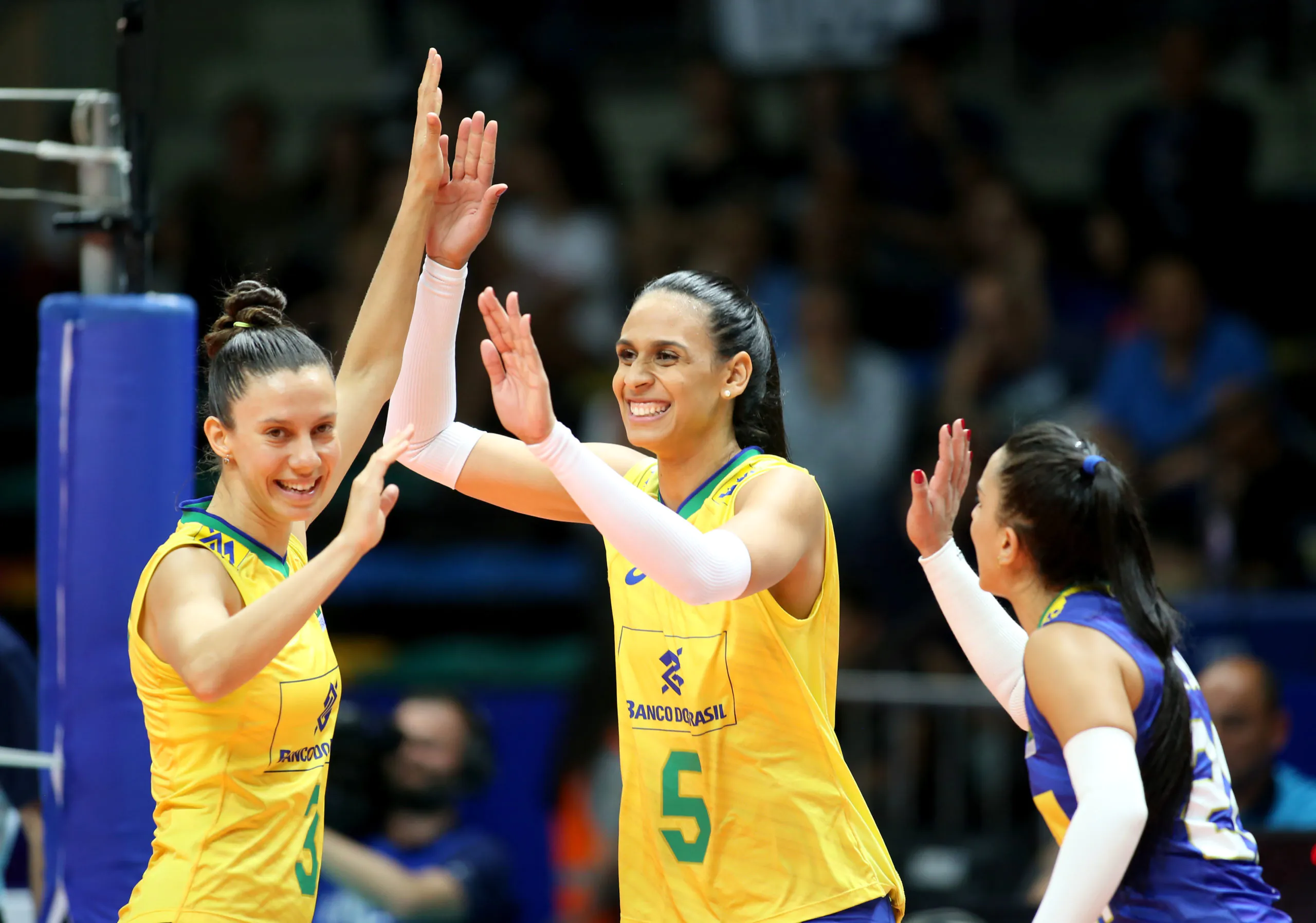 Vôlei: Brasil vence Itália e está na fase final da Liga das Nações